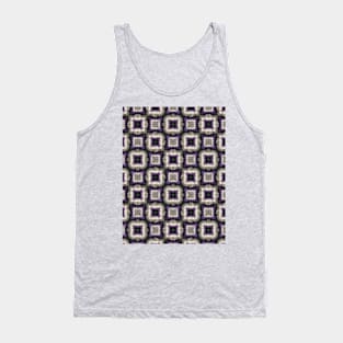 Patchwork Crochet (subtle Ace colors) Tank Top